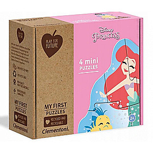 Puzle 4in1 mini. Princeses