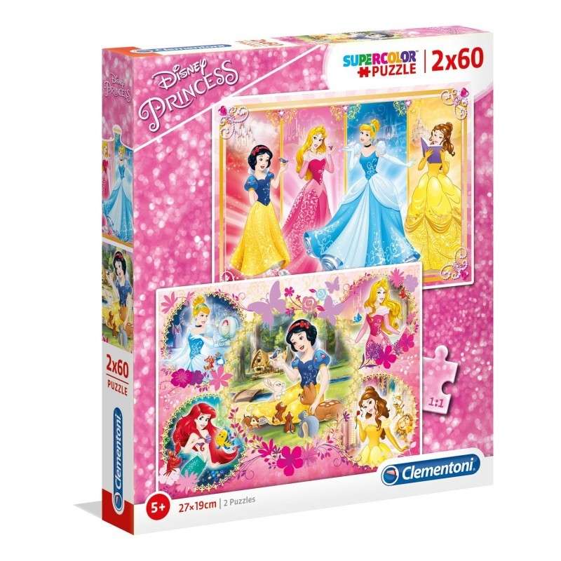 Puzle 2x60. Princeses