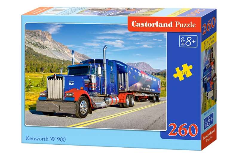 Puzle 260. Kravas automašīna Kenwort W900