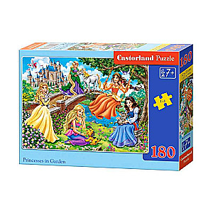 Spēle puzzle Princeses dārzā 180 detaļas