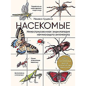 Kukaiņi. Ilustrētā enciklopēdija sākuma entomologam. 240 populāru sugu, kas dzīvo blakus mums