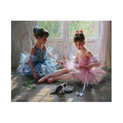 Glezna pēc numuriem -  Razumovs. Divas balerīnas (32 krāsas)
