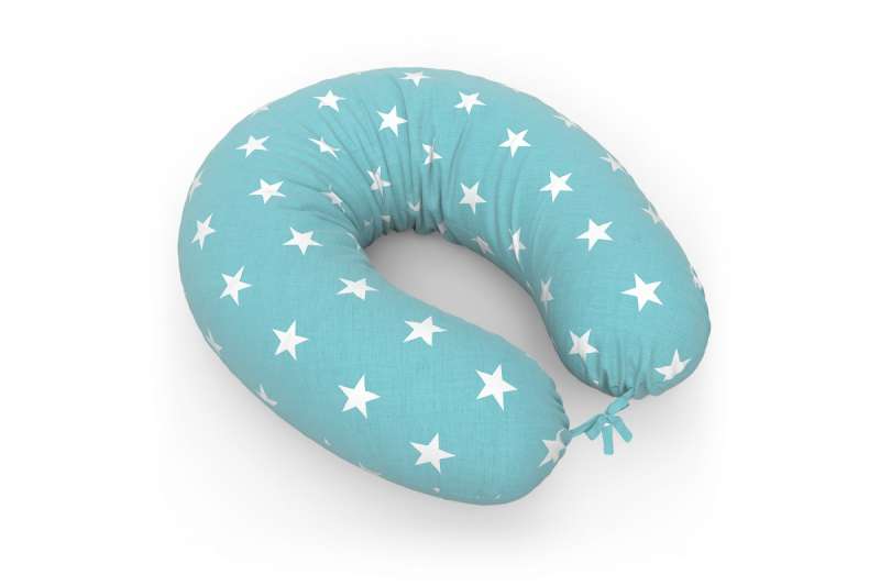 Подушка для беременных и кормящих Бумеранг + наволочка Stars Blue