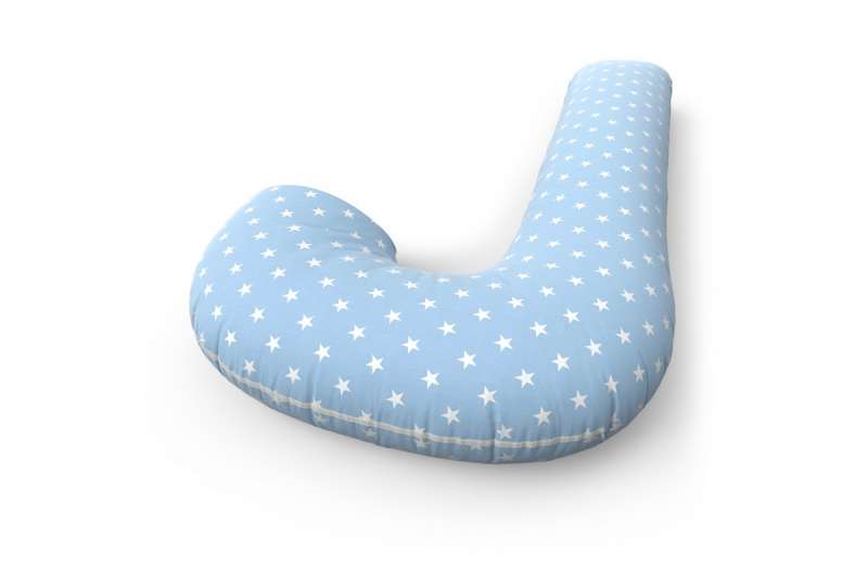 Подушка для беременных J + наволочка Stars Blue