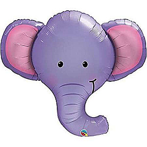 Folijas balons Zilonis 99cm