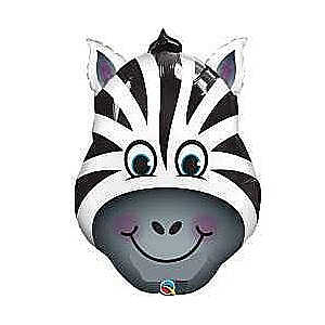 Folijas balons Zebrā 81cm