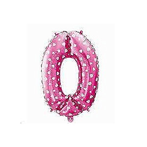 Foliētais balons Pink hearts0
