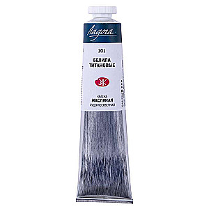 Eļļas krāsa - 46 ml Titāna balts