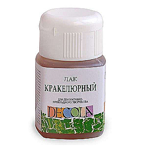 Krakelējošs lakas vienkomponentu DECOLA, 50ml