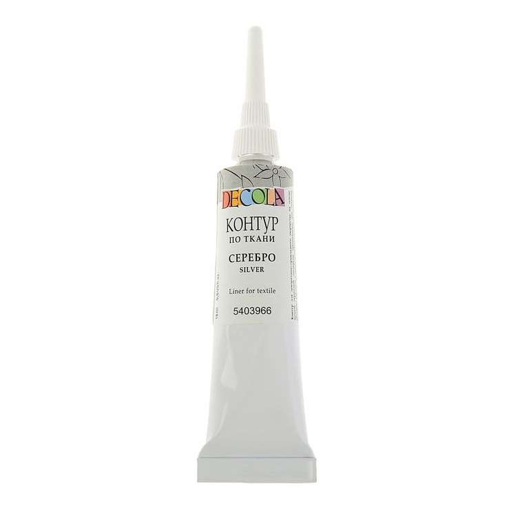 Kontūrs uz auduma DECOLA 18 ml Vara