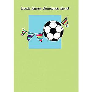 58. Apsveikuma kartiņa Daudz laimes dzimšanas dienā