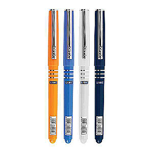 Lodīšu pildsp.Linc AXO/0.5 mm/ zils kodols/ melns/balts