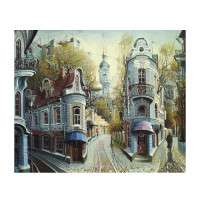 Glezna pēc numuriem -   Vecās Maskavas ielas (20  krāsas)