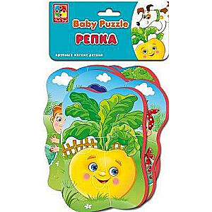 Mīkstie puzles. Baby puzzle. Pasakas - Rāceņš