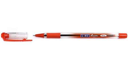 Lodīšu pildspalva Linc Glycer /0.7 mm./ oranža krasa