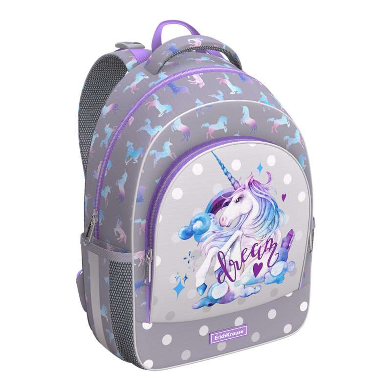 Ученический рюкзак ErichKrause ErgoLine 15L Dream Unicorn