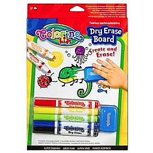 Zīmēšanas dēlis, komplekts COLORINO
