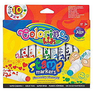Flomasteri, COLORINO 10 krāsas