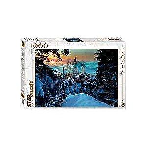 Mozaīka, puzle, 1000 elementi - Bavārija. Neuschwanstein pils