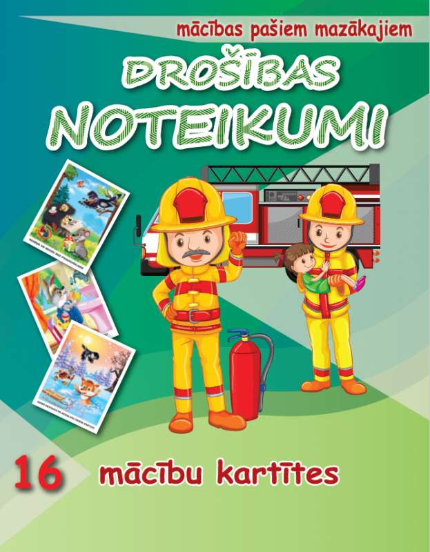 Mācību kartītes – DROŠĪBAS NOTEIKUMI ( LV )