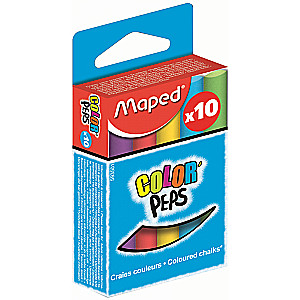 Krīts tāfeles Maped 10gab, krāsains