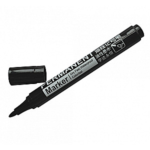Permanenta marķieris zils/sarkans