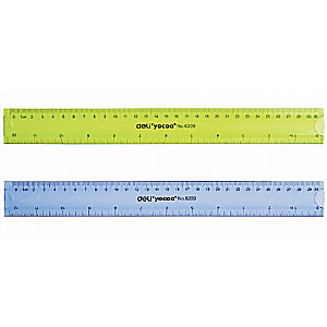 Lineāls Flexible 30 см. Deli 6209