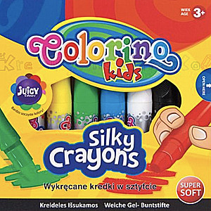 Krītiņi 6 krāsas COLORINO