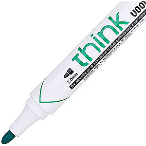 DELI Think marķieris tāfelēm, 2 mm, zaļš