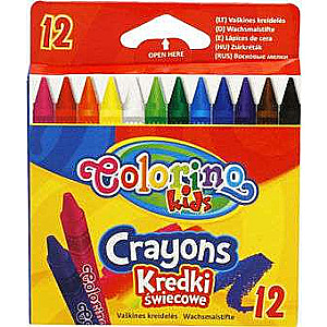 Vaska krītiņi 12 gab. COLORINO
