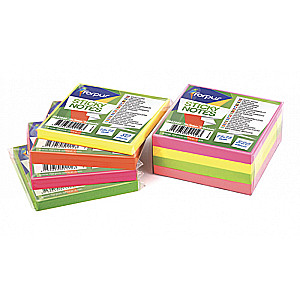 Līmplēves piezīmju lapas 75x75mm, 80 lapas, zaļas