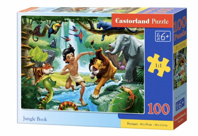 Spēle puzle Jungle Book
