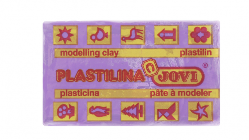 Jovi Пластилин, цвет: фиолетовый, 50 г