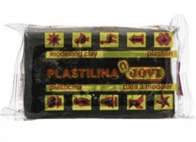 Пластилин (50 гр., черный)
