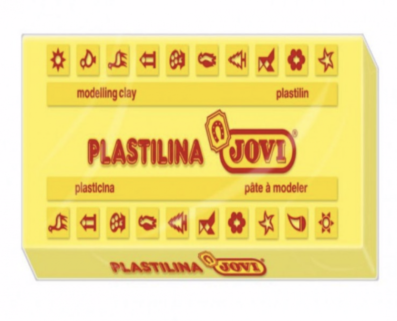 Пластилин JOVI Basic 350гр.желтый
