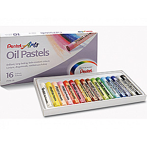 Eļļas krītiņi OIL PASTELS 16-krās.