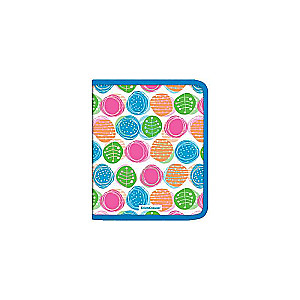 Pasta uz zīmuļa ar rāvējslēdzēju plastmasas ErichKrause Buttons, A5+