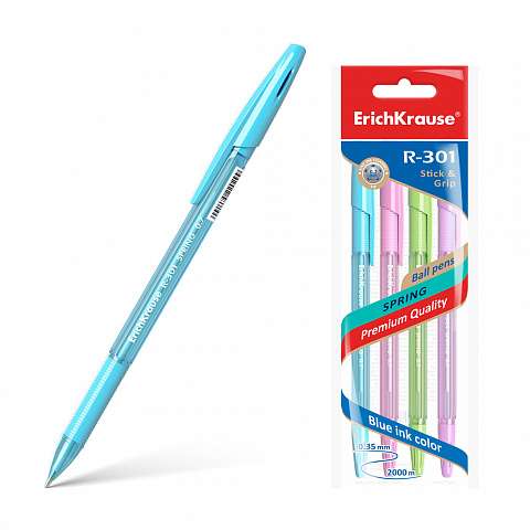 Lodīšu pildspalva ErichKrause R-301 SPRING, zila