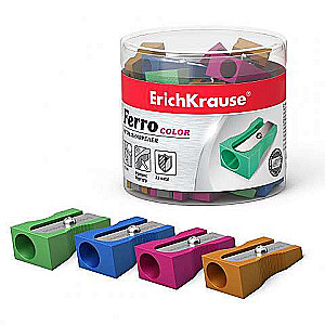 Metāla zīmuļu asināmais ErichKrause Ferro Color, korpusa krāsa assorti