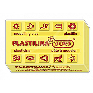 Plastilīns JOVI dzeltens 50g