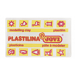 Plastilīns JOVI balts 50g