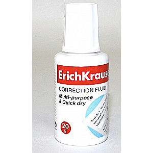 Korekcijas līdzeklis Erich Krause 20ml ar otiņu