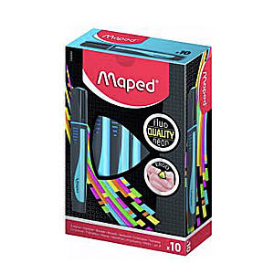 Teksta marķieris MAPED Fluo Peps Max zils, 1 gb.