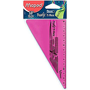 MAPED Twist'n Flex 60°-15cm trīsstūris