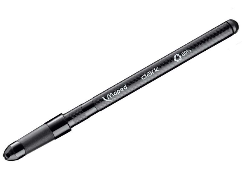 Ручка MAPED Essentials Green Dark чёрная