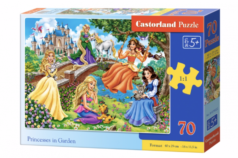 Puzle 70. Princeses dārzā