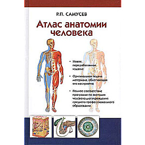 Cilvēka anatomijas atlants: Mācību līdzeklis augstskolu medicīnas studējošajiem. 7. izdevums
