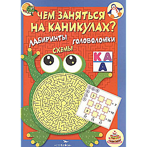 Ko darīt brīvdienās? Labirinti, shēmas, mīklas. Izdevums 1
