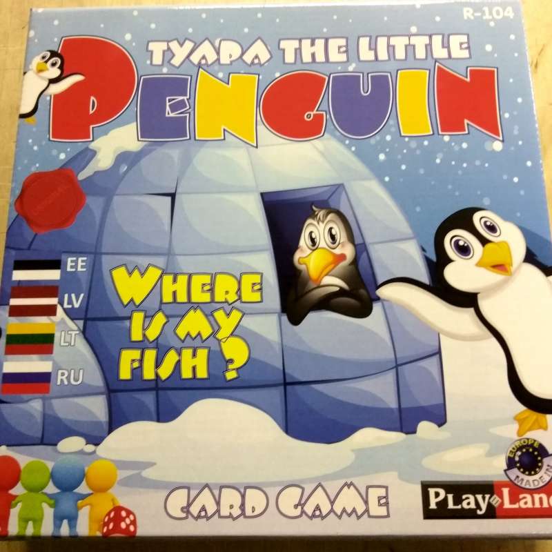 Galda spēle "Pingvīns" latviešu valodā