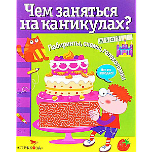 Ko darīt brīvdienās? Labirinti, shēmas, mīklas. Izdevums 4